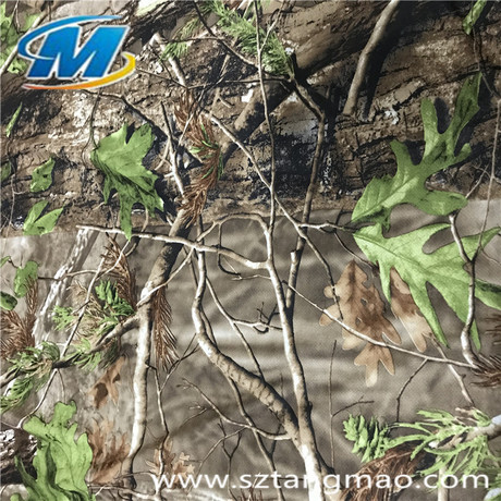 RealTree Style Polyester Camouflage Printed Outdoor Fabric